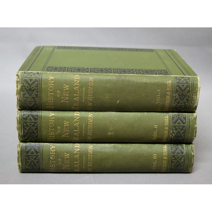 RUSDEN, G.W. - History of New Zealand