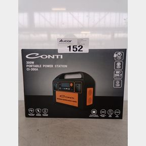 CONTI 300W POWER STATION | LITHIUM | DC- AC- USB | 298 WH | CI-300A