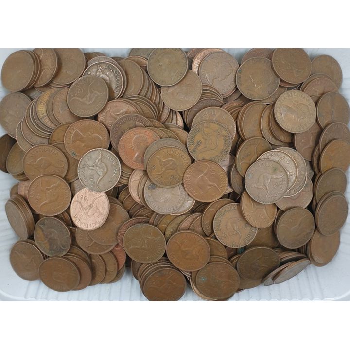 Aus. Pennies - Approx. 4.8kg