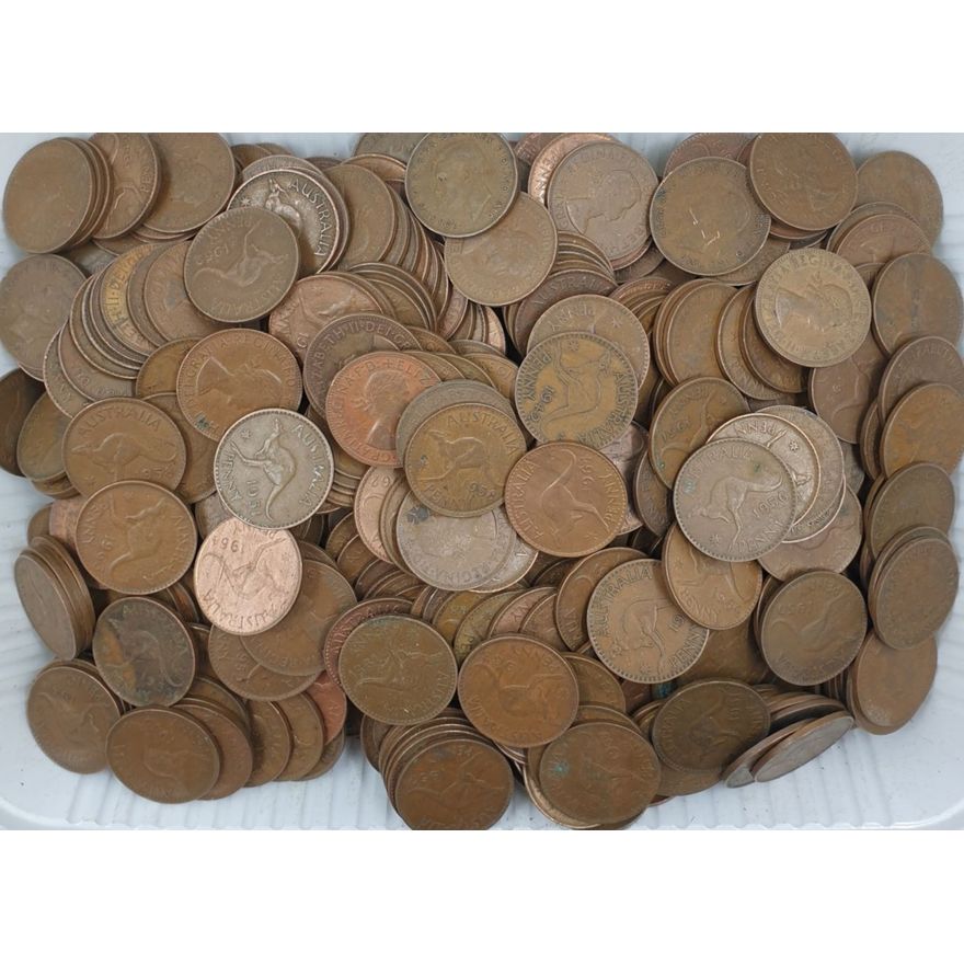 Aus. Pennies - Approx. 4.8kg