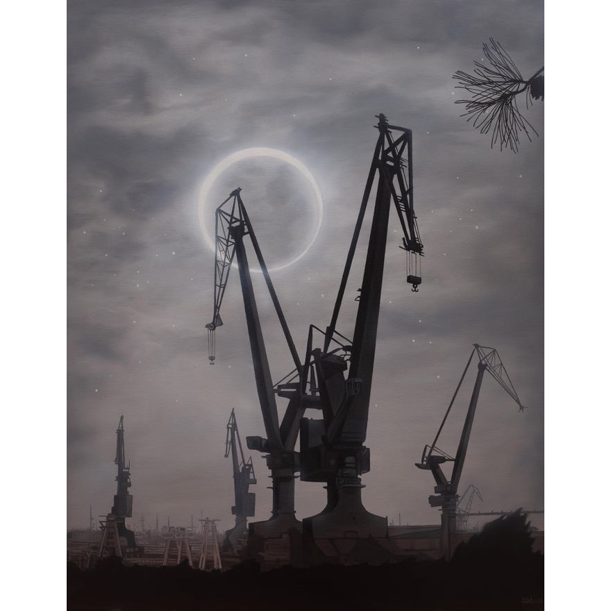 Maciej Rauch | Stocznia, zaćmienie, 2021
