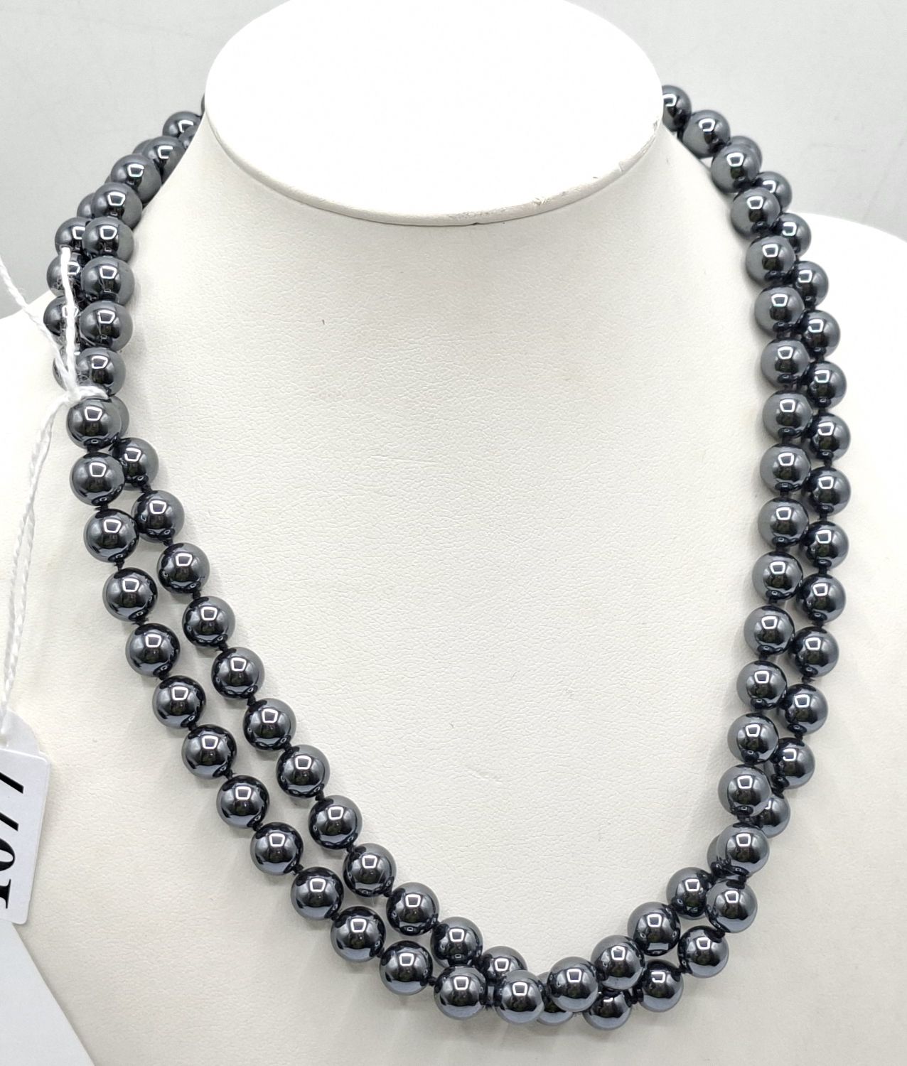 Haematite Long Necklace