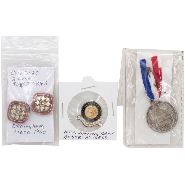 Medal/Badge/Cuff Links, 1900 - 1945, UNC