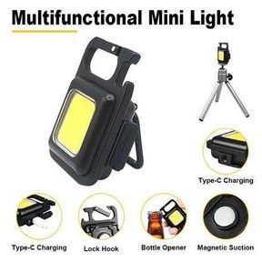 COB MULTI FUNCTIONAL RECHARGEABLE LED MINI EMERGENCY LIGHT - 52055/29930