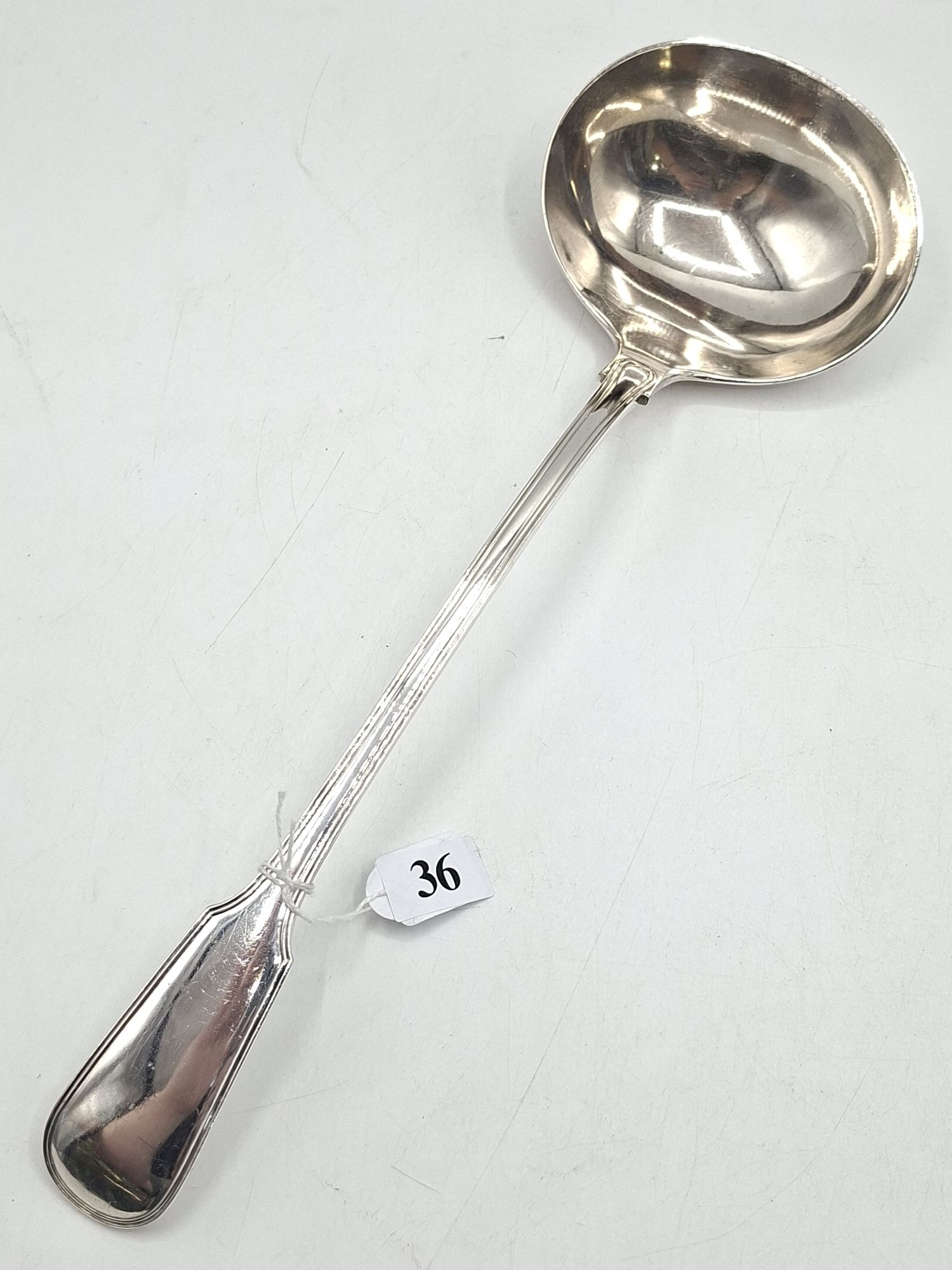 Silver Plate Soup Ladle,