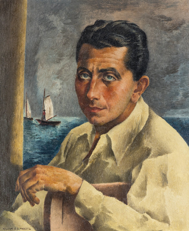 William Samuel Schwartz
(American/Russian, 1896–1977)
Portrait of Lawrence Hody, c. 1940