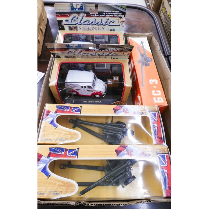 Box Diecast Cars & Canons