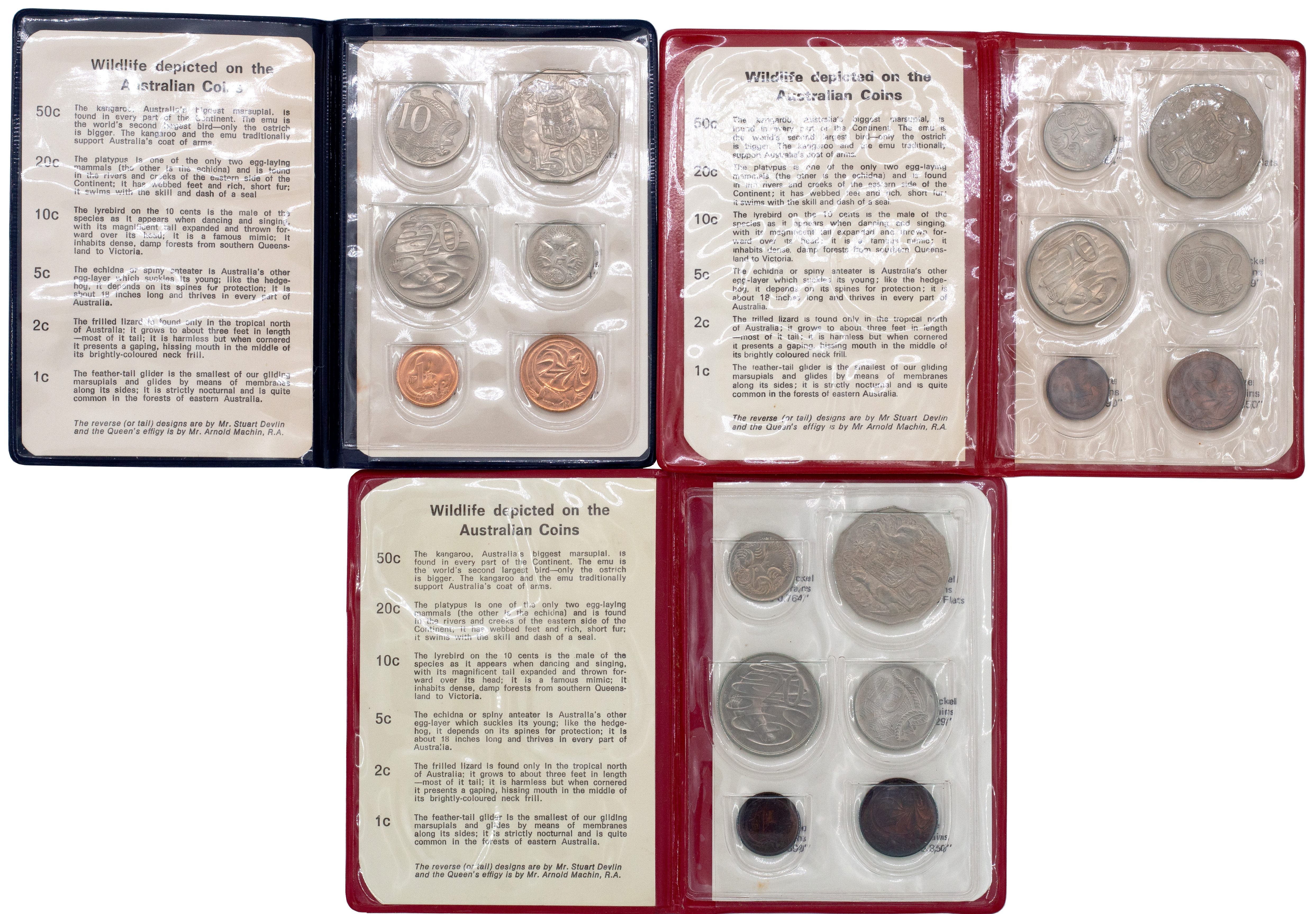Elizabeth II, Mint Set, 1969, UNC