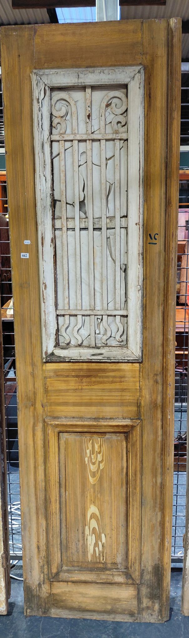 442 · SCRUBBED PINE FRENCH STYLE DOORS