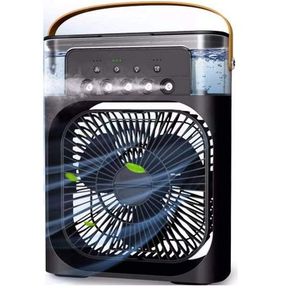 Portable Air Conditioner Fan Mini Evaporative Air Cooler with 7 Colors LED |