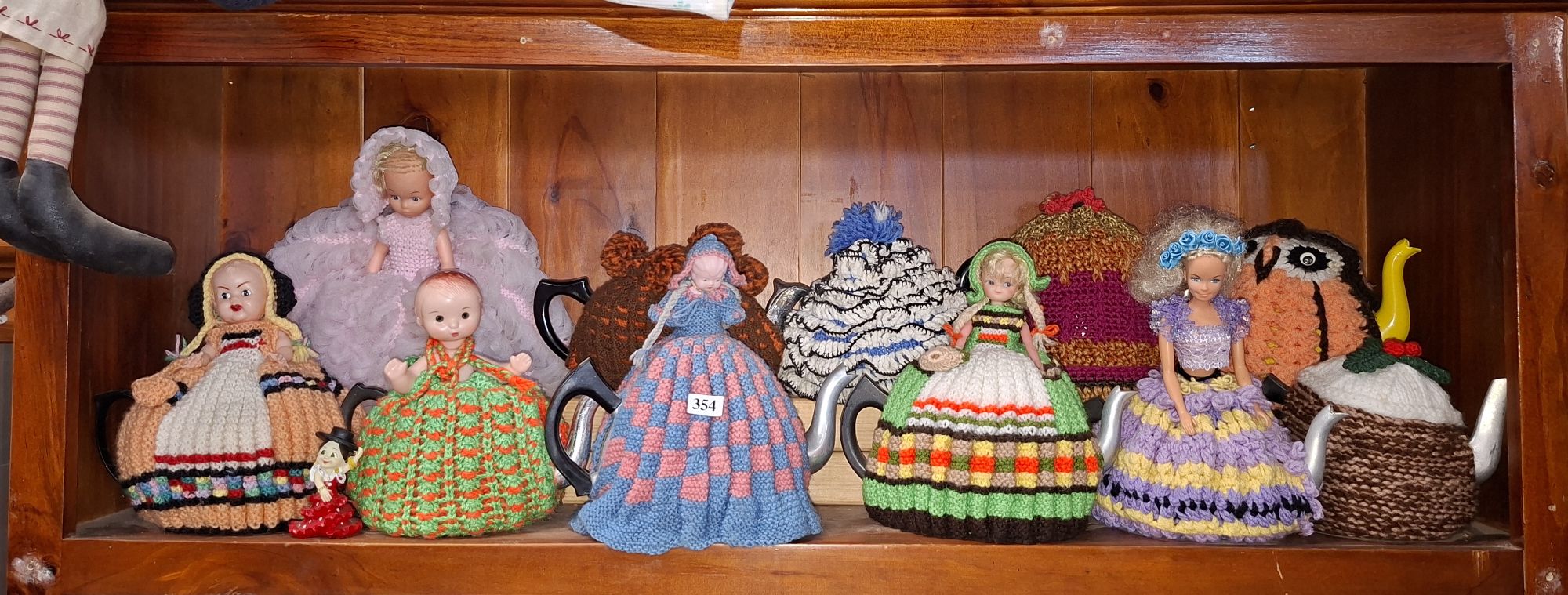 Tea Cosy Dolls And Teapots