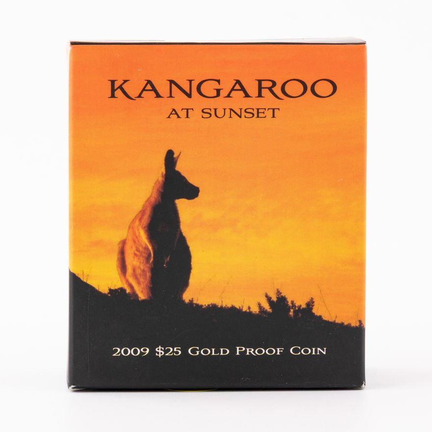 Elizabeth II, RAM - Kangaroo at Sunset, Twenty Five Dollars, 2009,  FDC