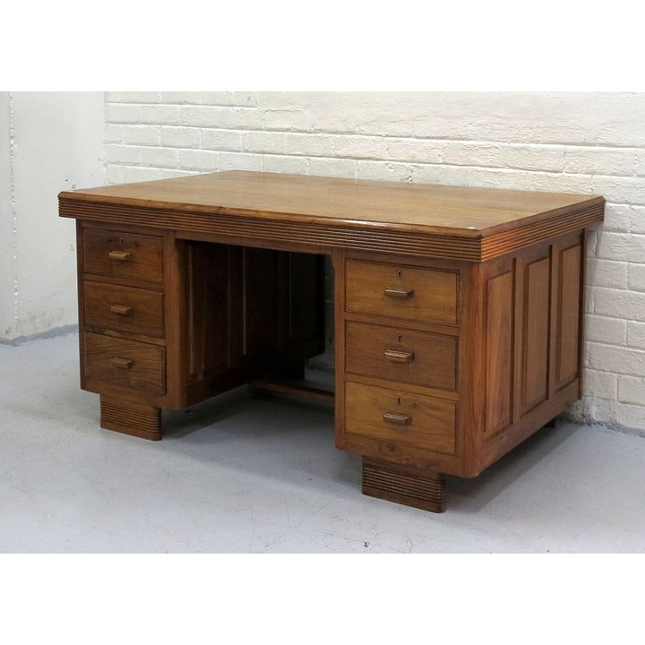 SIX DRAWER DESK