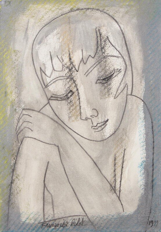 Françoise Gilot
Portrait of a Woman XVII (from the series Masques et Visages), 1999