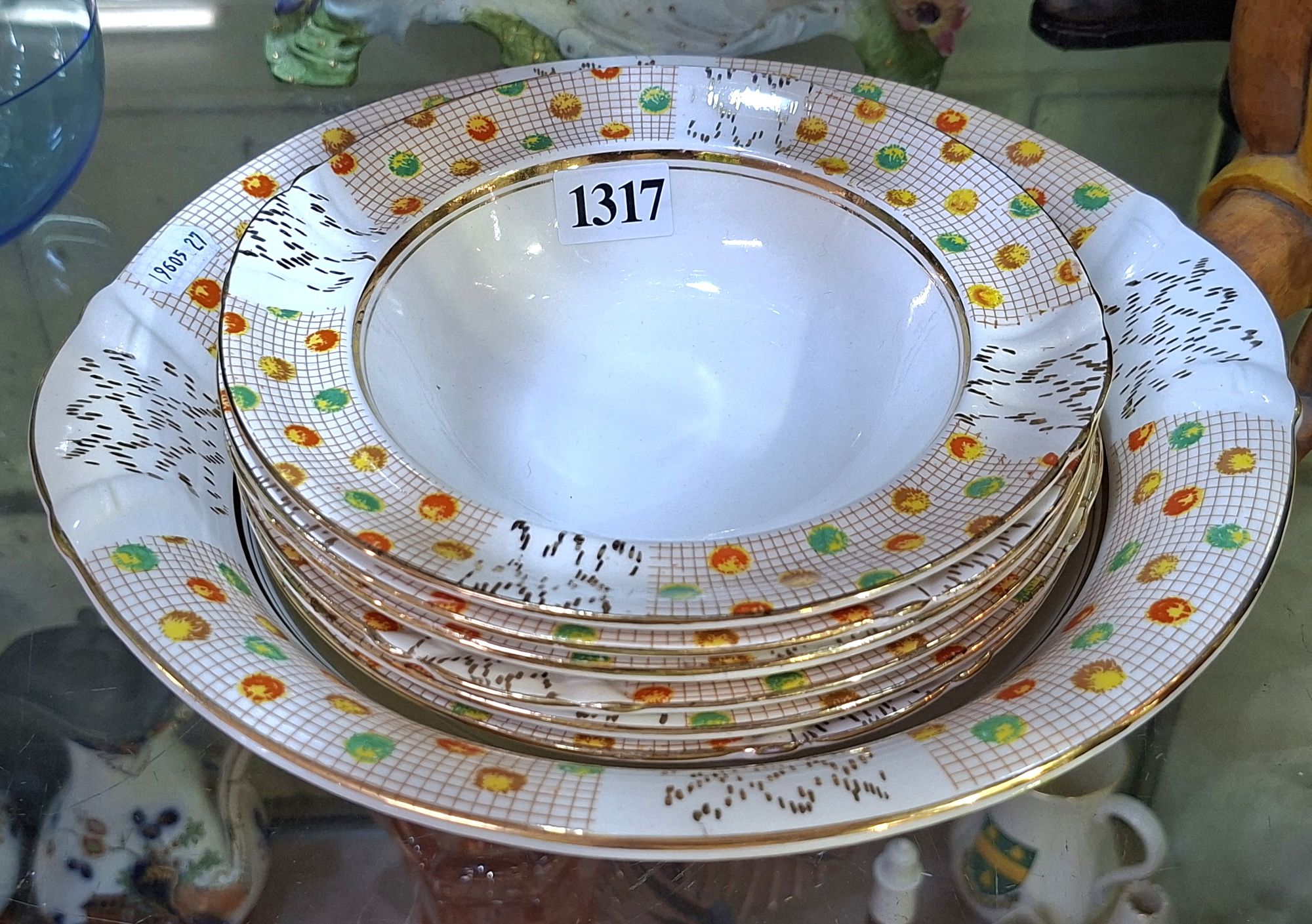 1317 · PALISSY WARE ENGLAND