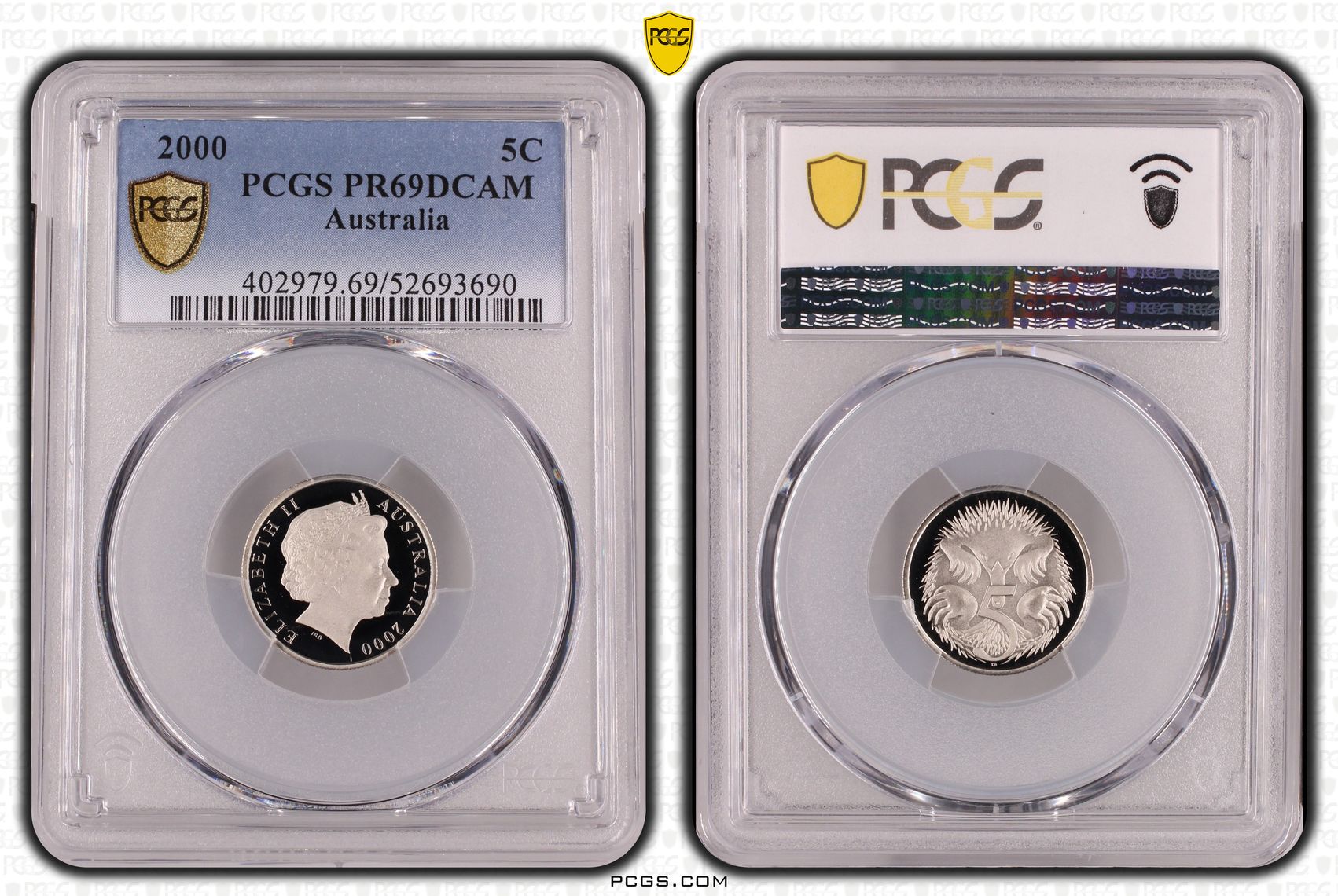 Five Cent, 2000, PR69DCAM