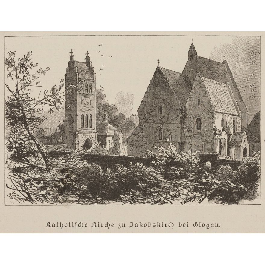 Katholische Kirche zu Jakobskirch bei Glogau
