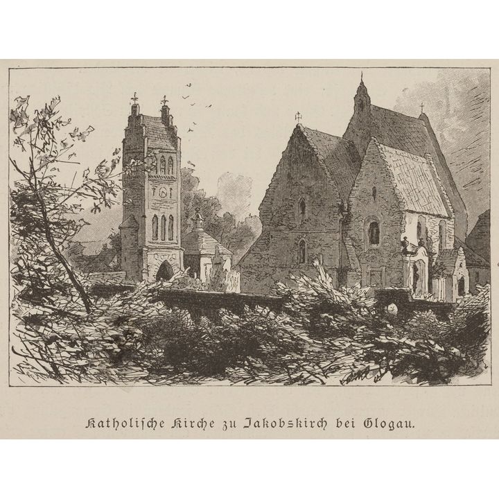 Katholische Kirche zu Jakobskirch bei Glogau