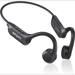 CXK BONE CONDUCTION HEADPHONES BLUETOOTH 5.3 OPEN EAR HEADPHONES WITH MIC, PREMIUM LOUD SOUND 8HRS PLAYTIME BLUETOOTH HEADPHONES,