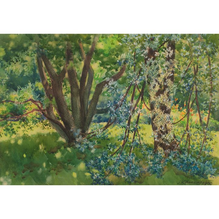 Józef Kasarab | W ogrodzie, 1943 r.