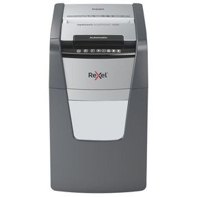 Rexel Optimum AutoFeed+ 150 Sheet Automatic Cross Cut P4 Paper Shredder Black A4 (210 mm x 297 mm)|DEFECTIVE