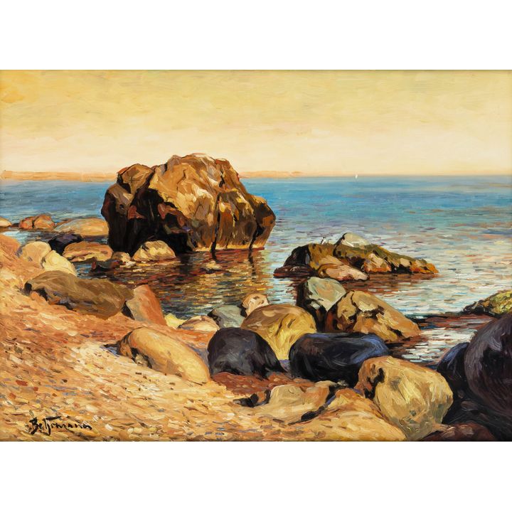 Adolf Behrmann | Nadmorskie skały