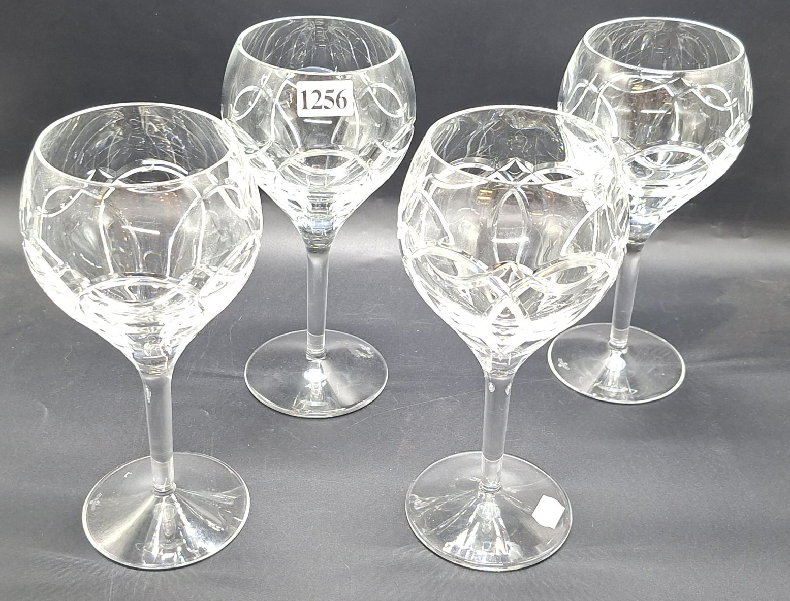 WATERFORD CLANNAD WINE GLASSES