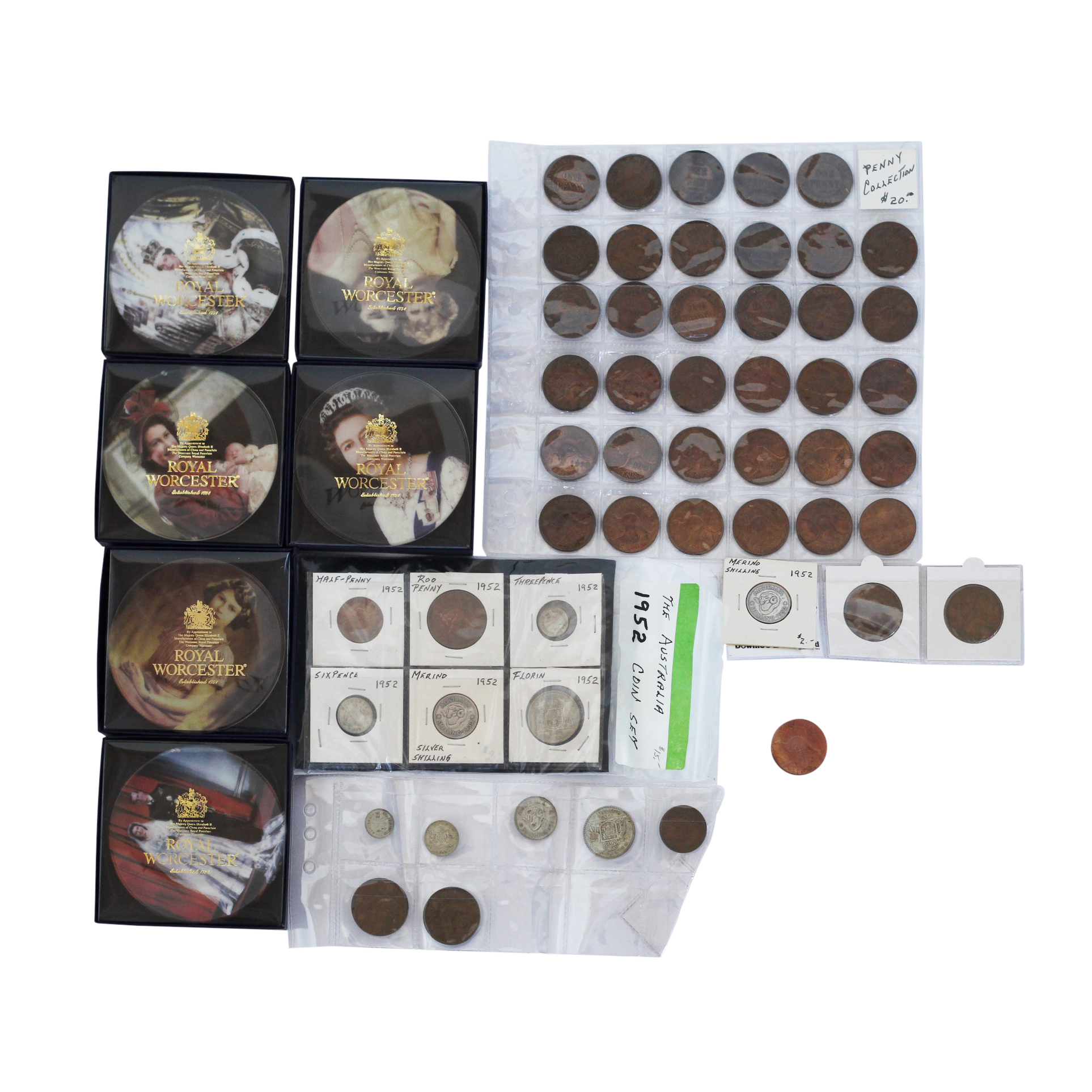 909. · Group, Pennies