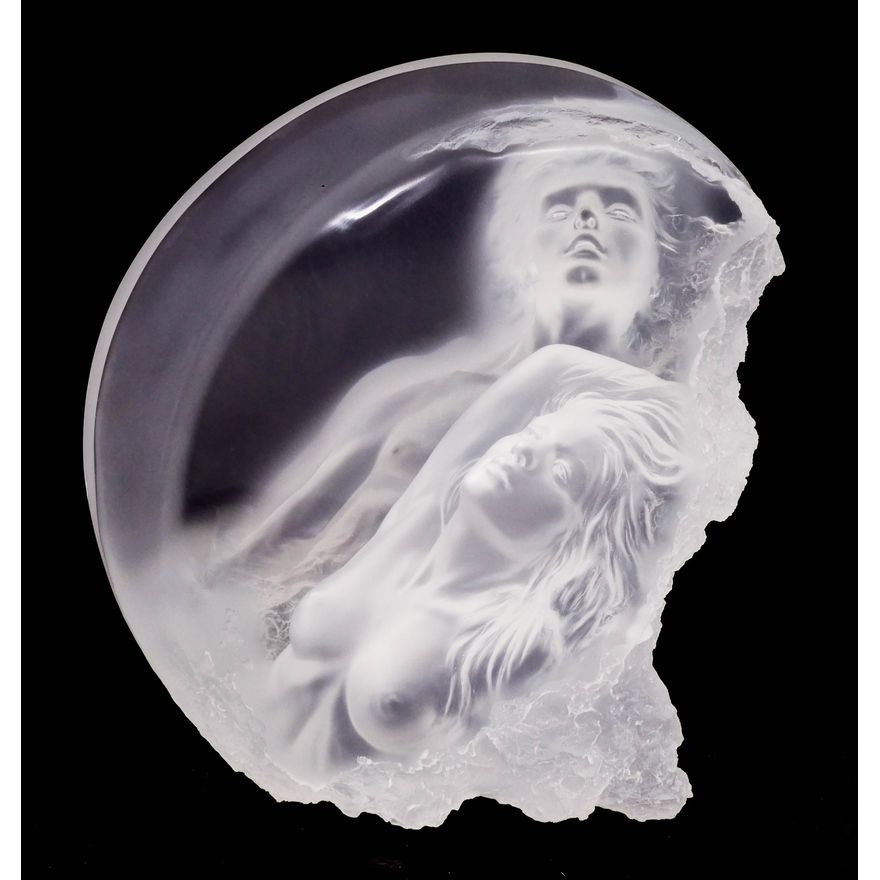 Michael Wilkinson ''Moonrise'' 1990 Acrylic Sculpture