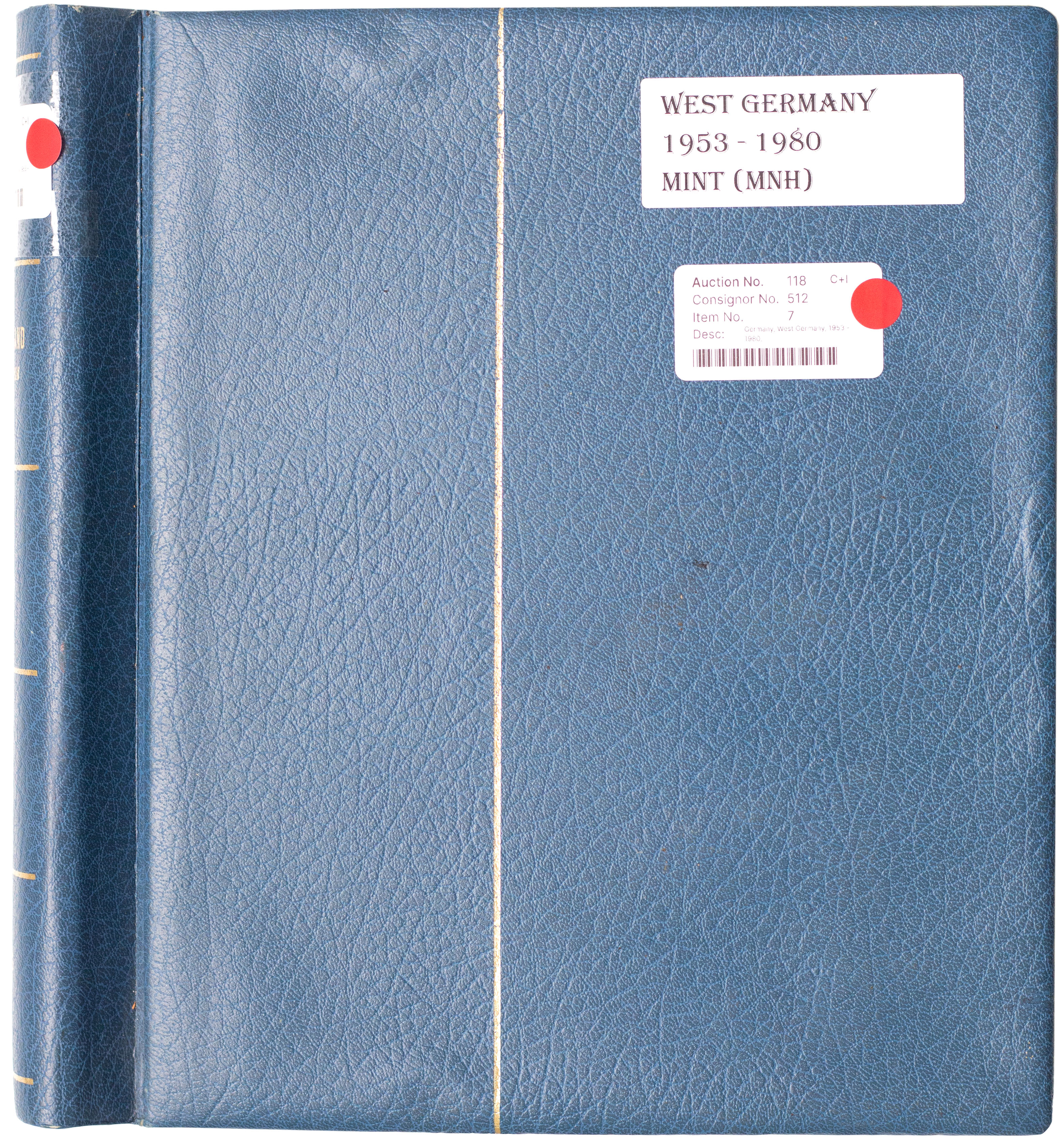 Germany, West Germany, 1953 - 1980, Fine