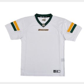 EDMONTON ESKIMOS NEW ERA REPLICA AWAY JERSEY KIDS SZ XXL