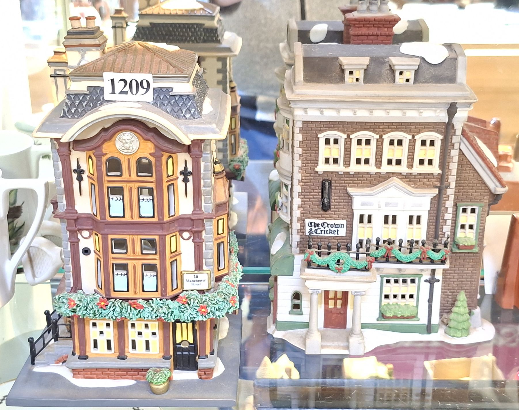 Dickens Villiage Series Light Up Houses