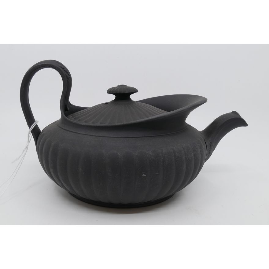 Wedgwood Basalt Ware Teapot- 4.5"