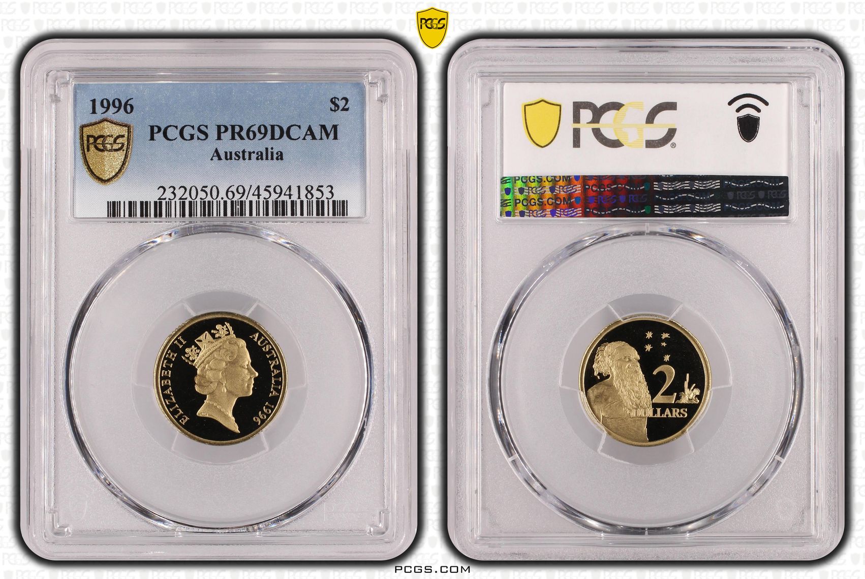 Two Dollar, 1996, PCGS PR69DCAM