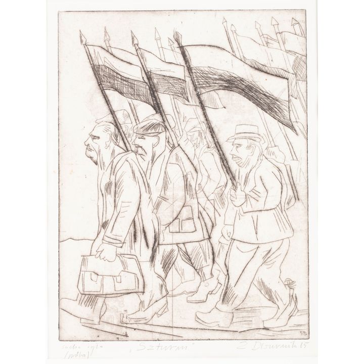 Edward Dwurnik | Szturm, 1985 r.