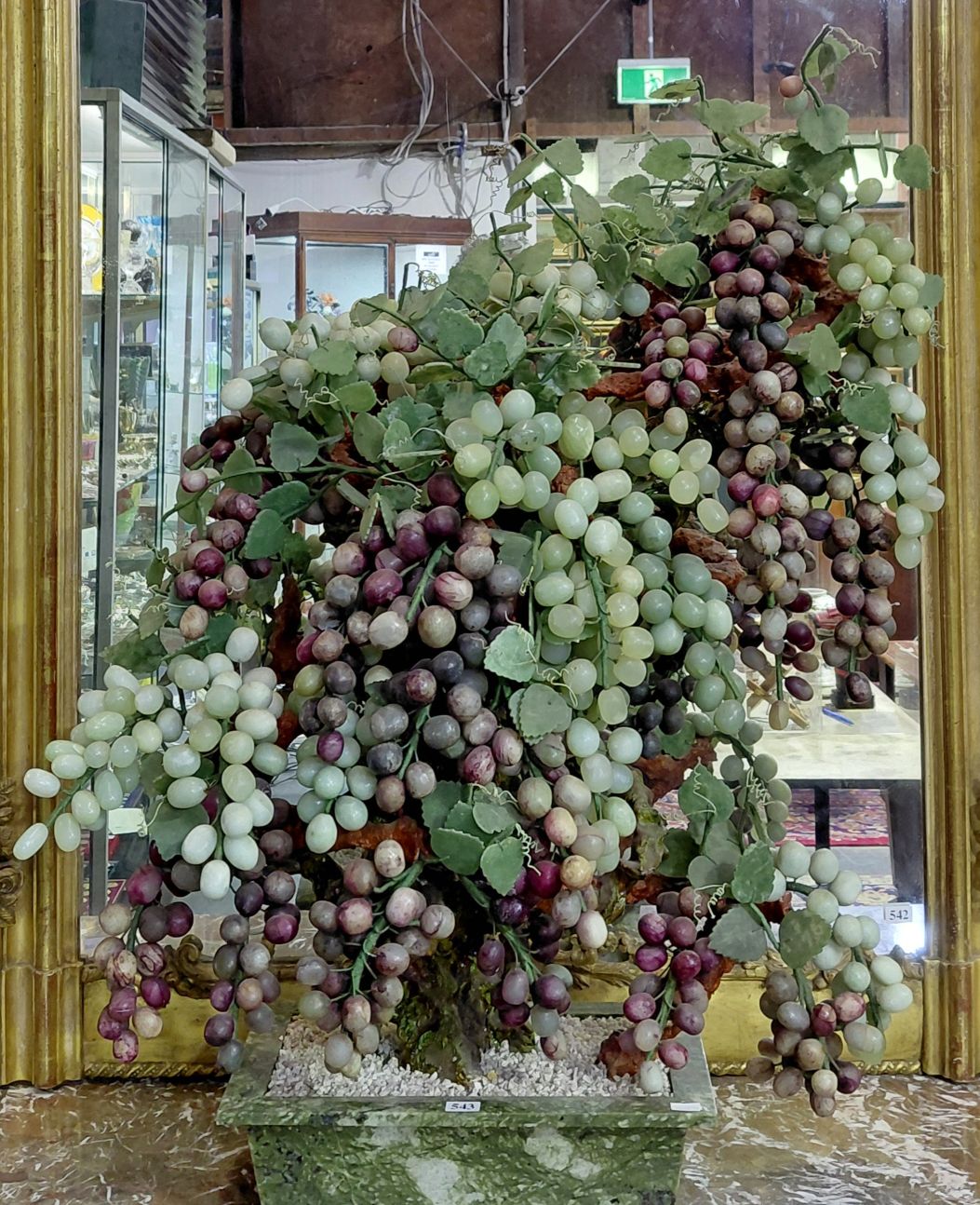 543 · CHINESE STONE GRAPEVINE