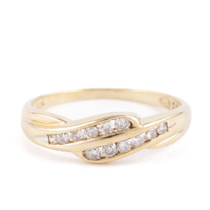 Diamond 9ct Gold Ring