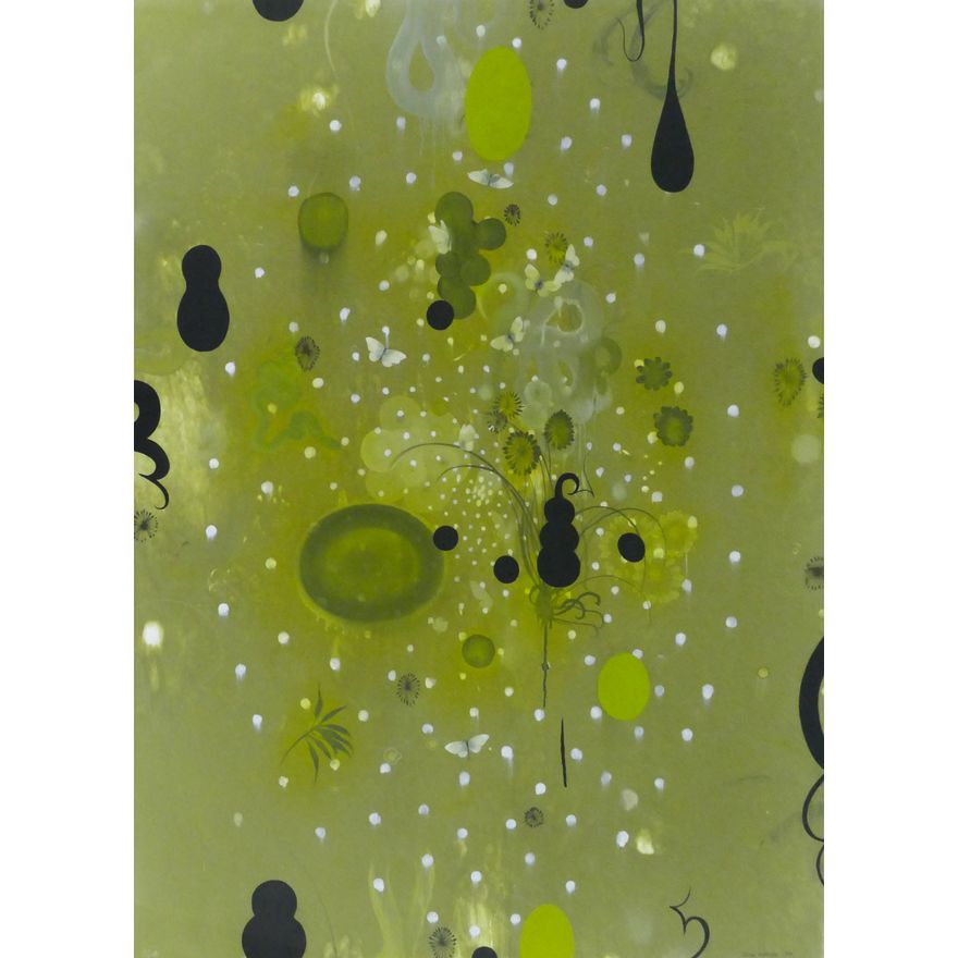 Darren Waterston ''Verses XI'' 1997 Monotype