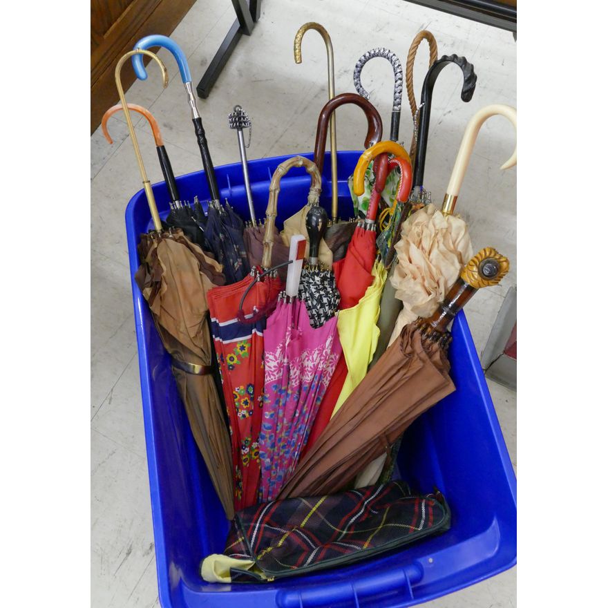 Tote Vintage Parasol Collection 18pc