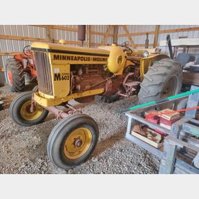NEW NOTE - Minneapolis Moline M602 Propane Tractor