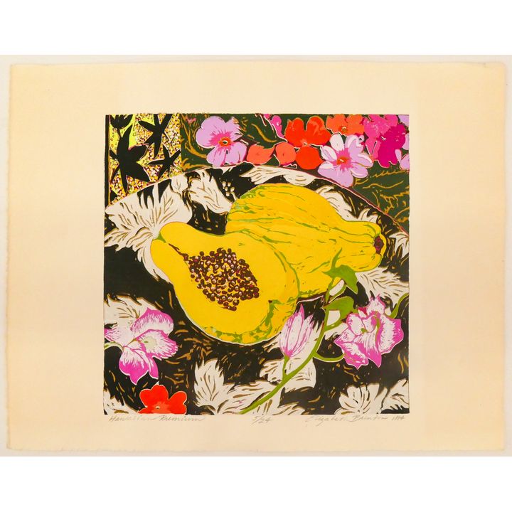 Elizabeth Brinton ''Hawaiian Premium'' 1994 S/N Silkscreen
