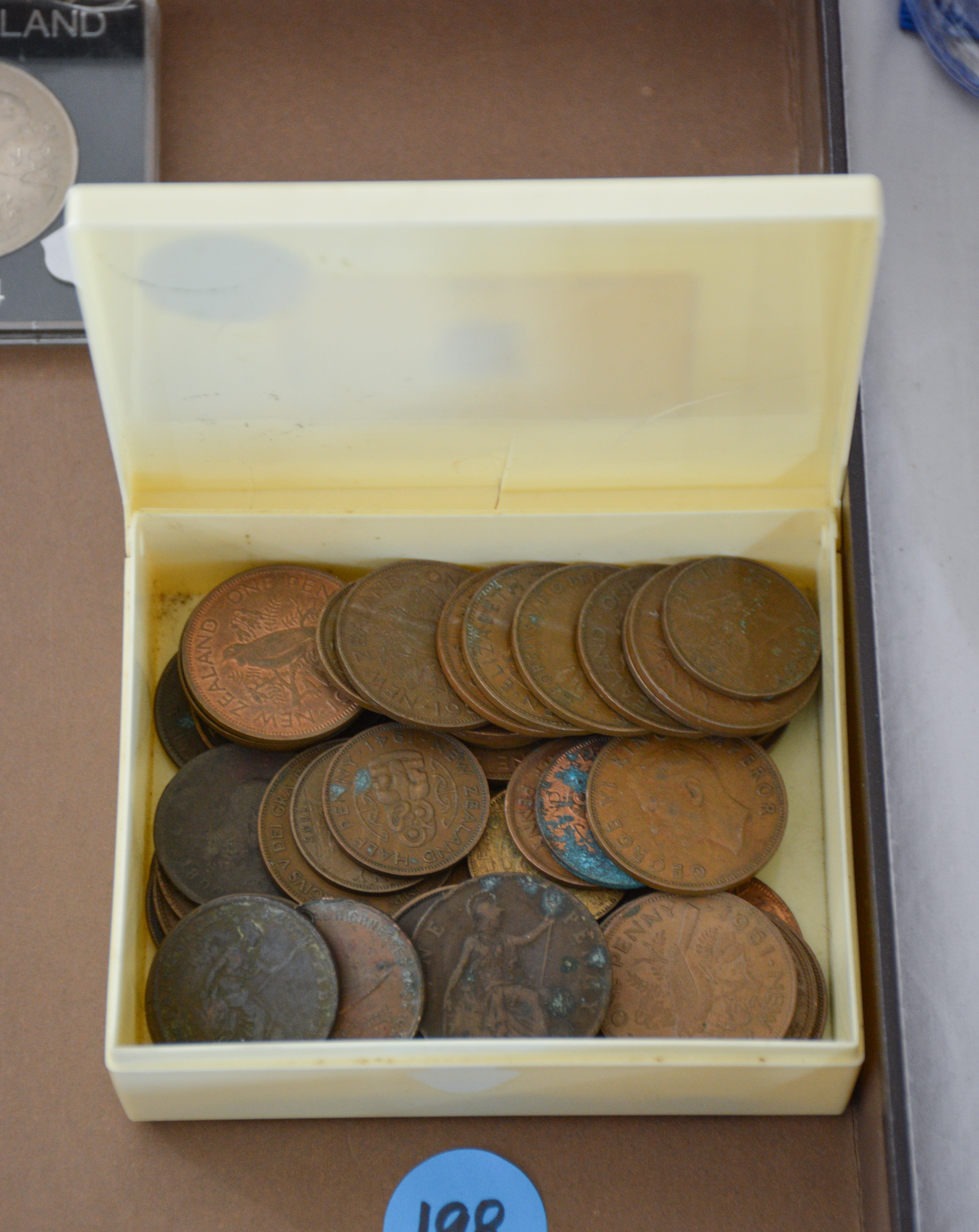 Collection of Pennies and Half Pennies — sold at auction in New Zealand for $15