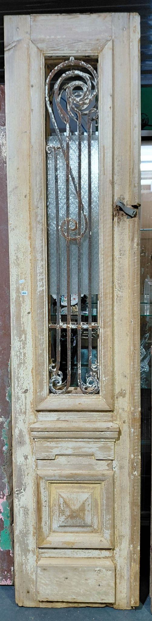 466 · SCRUBBED PINE FRENCH STYLE DOORS