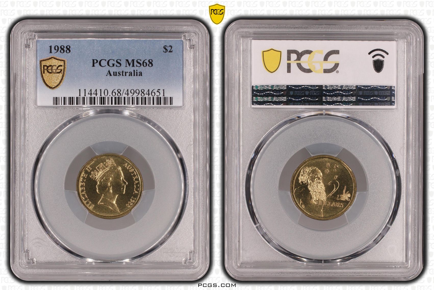 356 · Two Dollar, 1988, PCGS MS68
