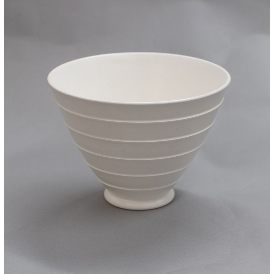 Keith Murray for Wedgwood - Large moonstone flared bowl