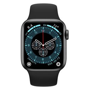 Smartwatch Watch 6 Bluetooth calls Fitness Tracker Wireless Charging Black |