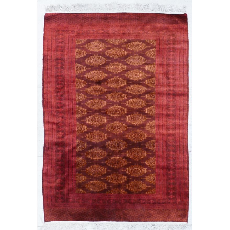 Bokhara Style Oriental Rug- 4x6'
