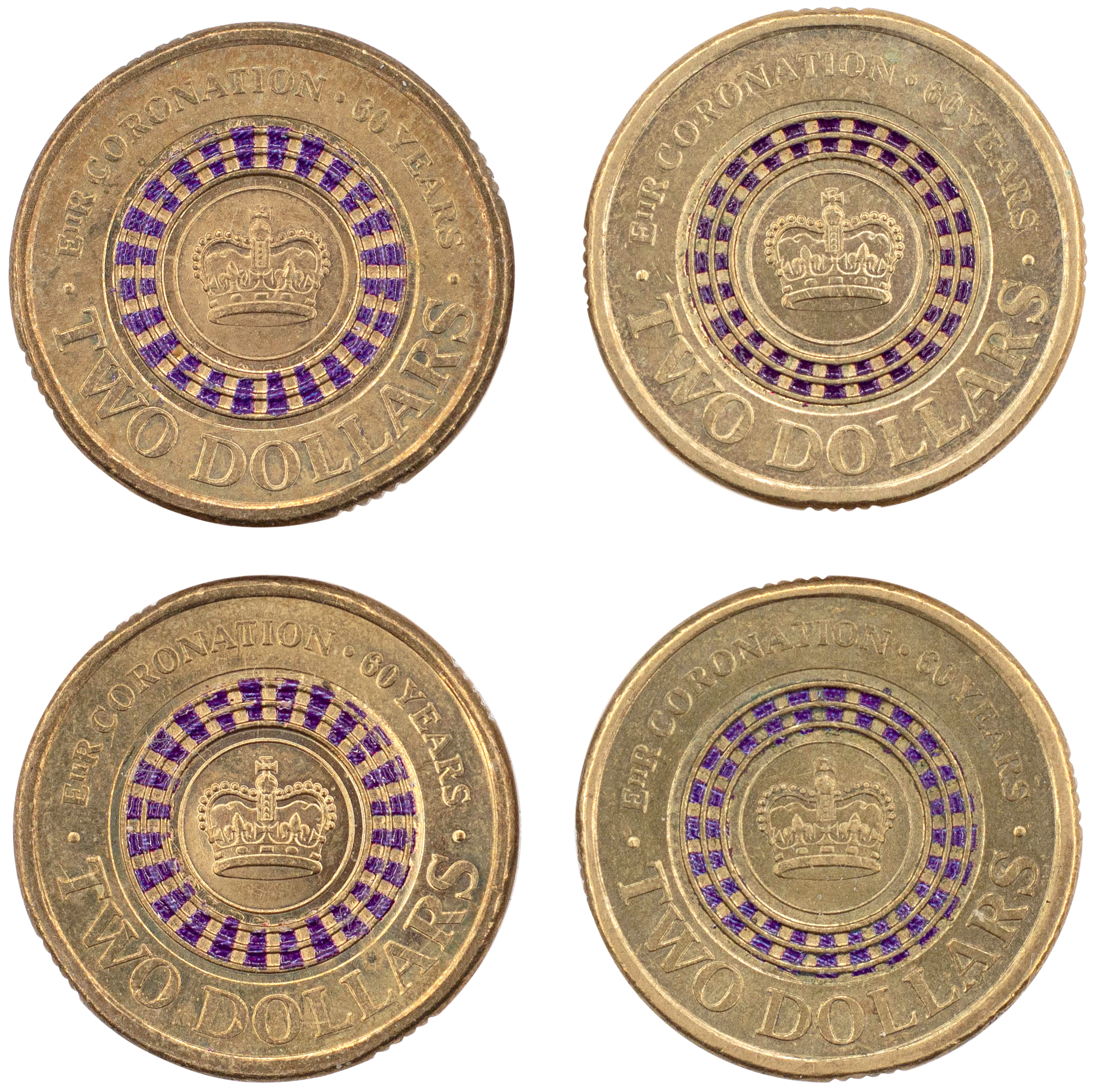 Elizabeth II, Two Dollars, 2013, VF - EF