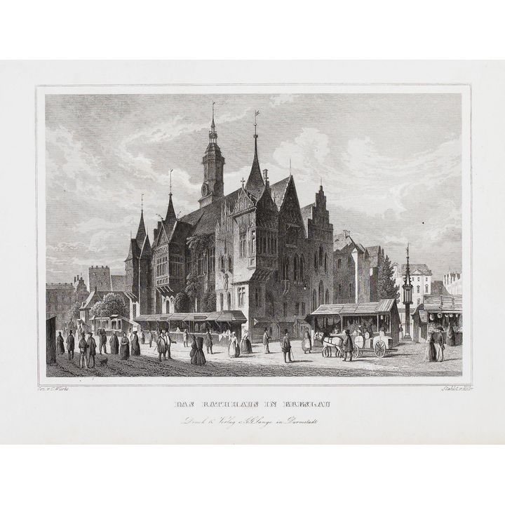 Emil Höfer | Das Rathhaus in Breslau