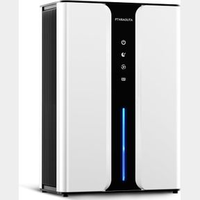PTHRAOUTA DEHUMIDIFIER FOR HOME 950 SQ.FT, QUIET DEHUMIDIFIER FOR BEDROOM BATHROOM WITH DRAIN HOSE, WITH REUSABLE AIR FILTER INDOO